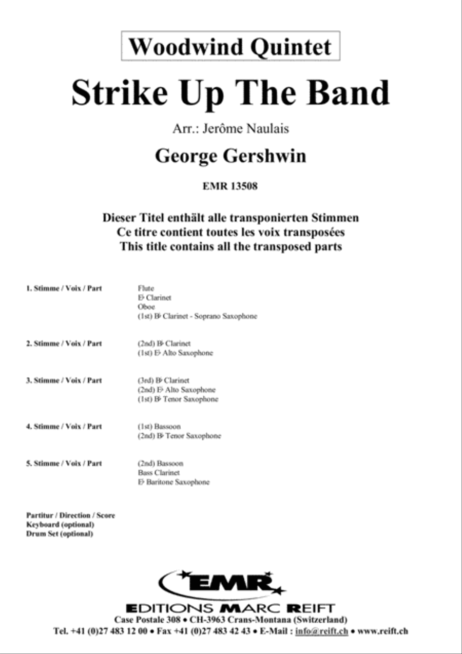 Strike Up The Band Woodwind Quintet scores gallery preview page 2