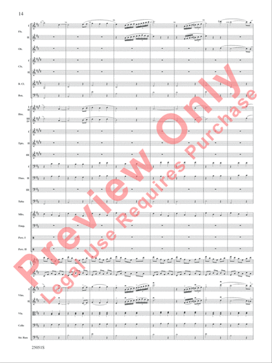 Harry Potter and the Goblet of Fire, Concert Suite from Full Orchestra scores gallery preview page 15