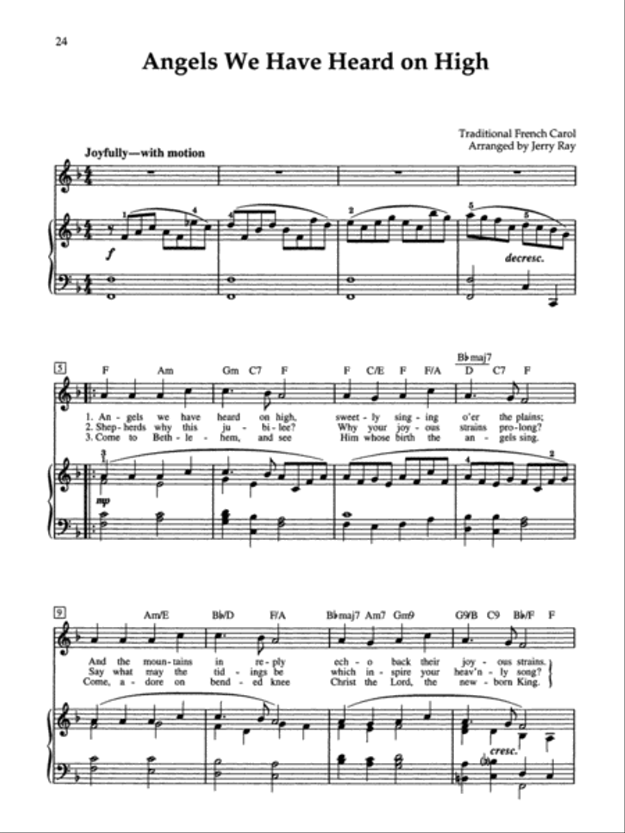 A Family Christmas Sing-Along Piano Solo scores gallery preview page 3