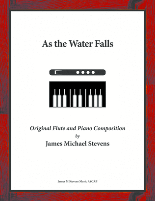 As the Water Falls - Flute & Piano