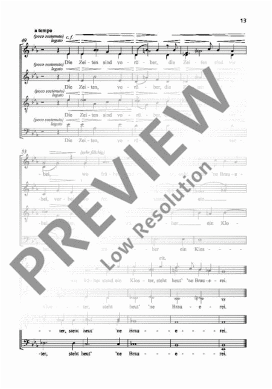 Ein Heller und ein Batzen 4-Part scores gallery preview page 6