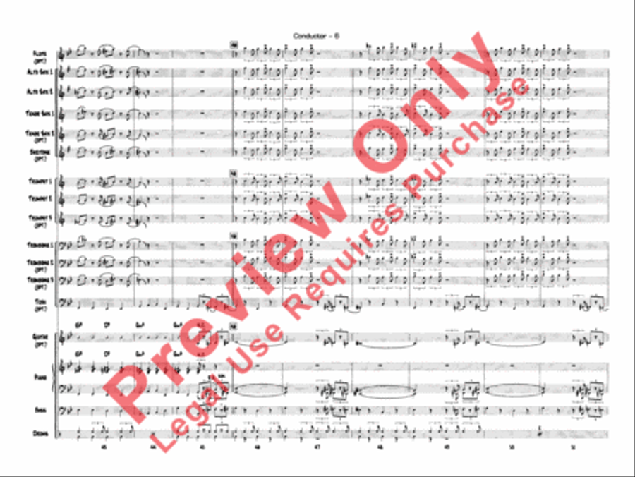 The Pink Panther The Pink Panther Jazz Ensemble scores gallery preview page 7