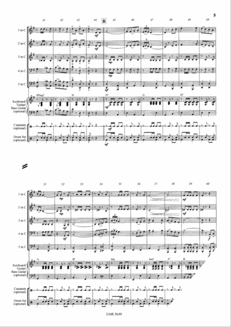 El Toro Brass Ensemble scores gallery preview page 5