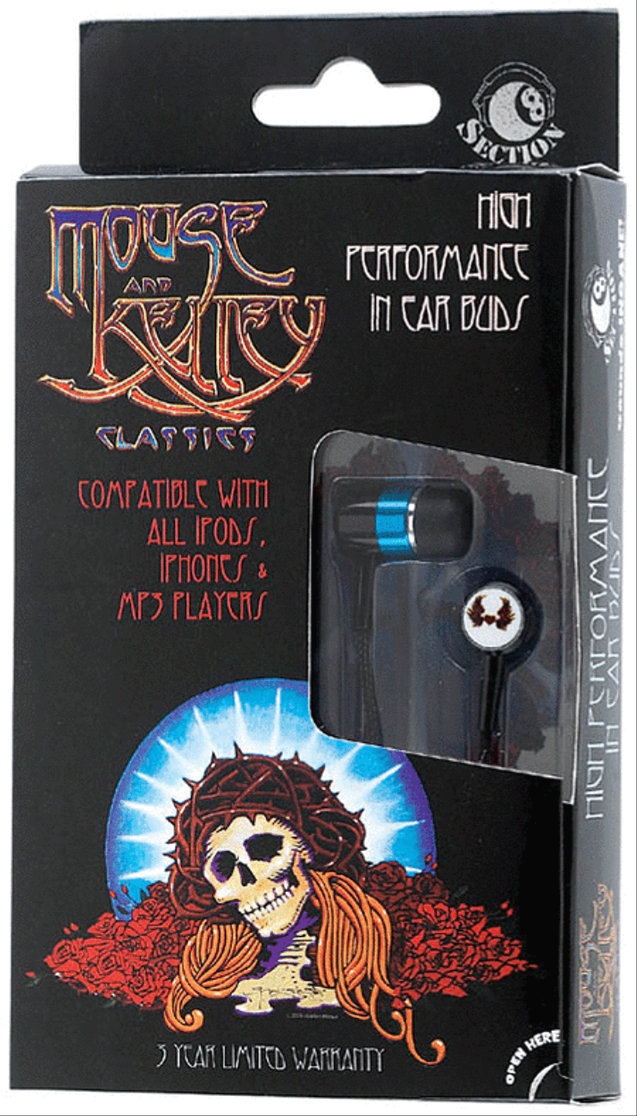 Grateful Dead (Mouse & Kelly) - In-Ear Buds Headphones/Earbuds scores gallery preview page 1