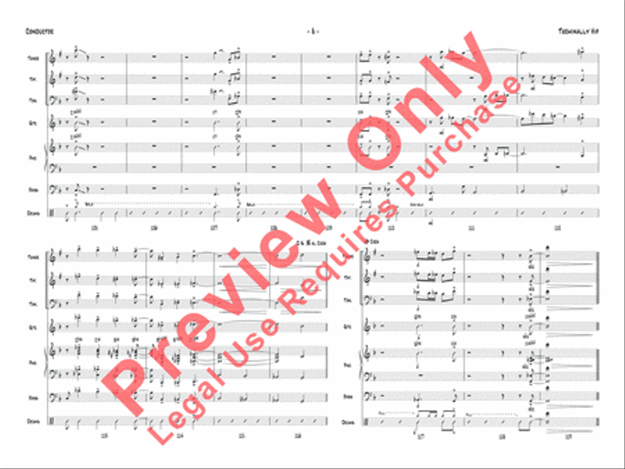 Terminally Hip Terminally Hip Jazz Ensemble scores gallery preview page 21
