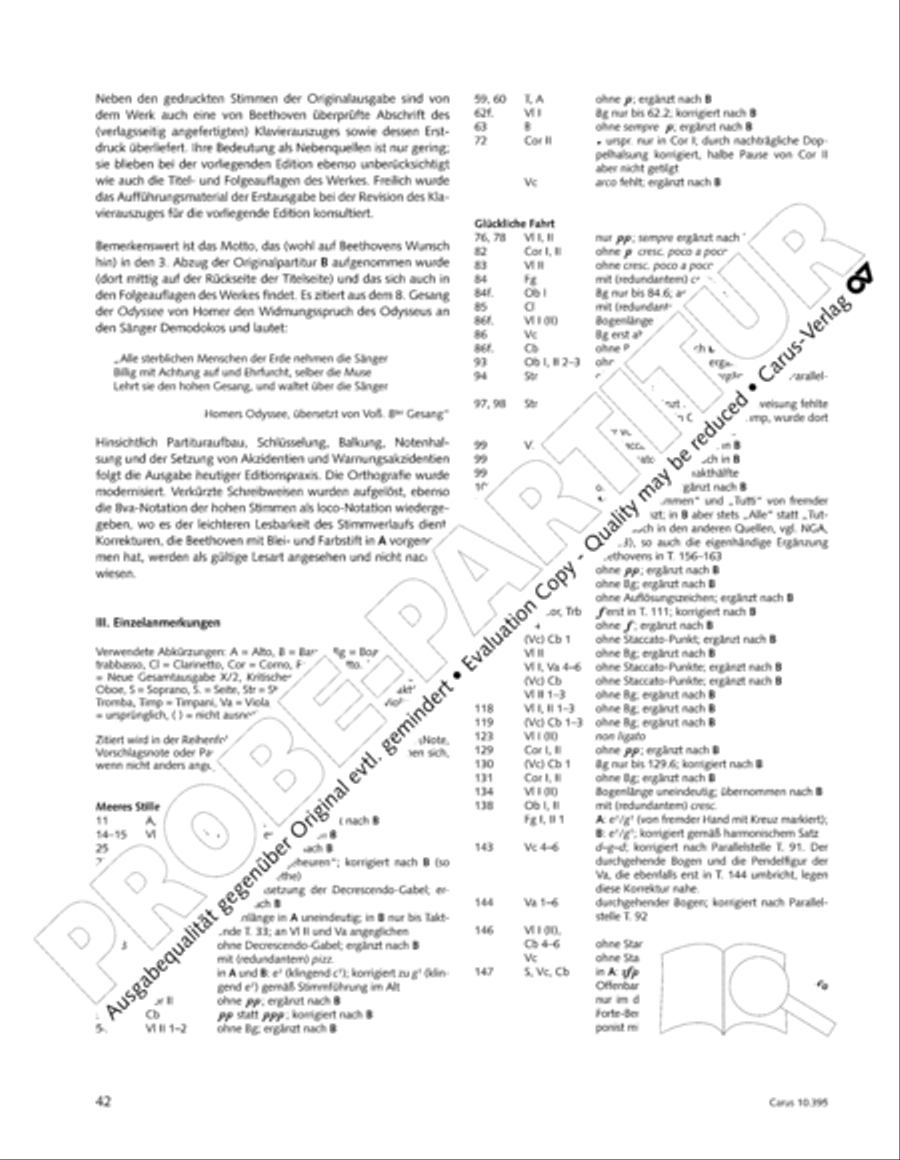 Calm Sea and Prosperous Voyage 4-Part scores gallery preview page 43