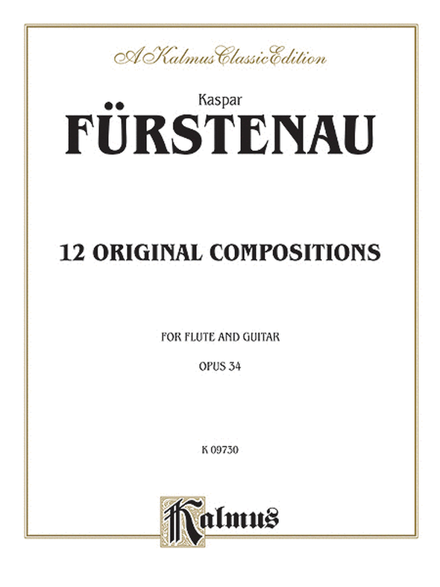 12 Original Compositions, Op. 34