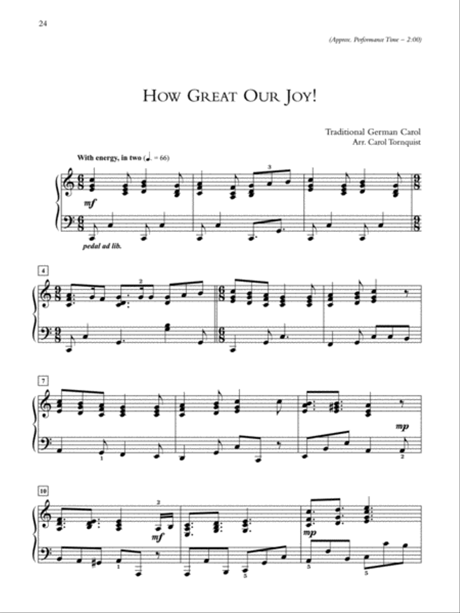 Christmas Carols for Today Piano Solo scores gallery preview page 3