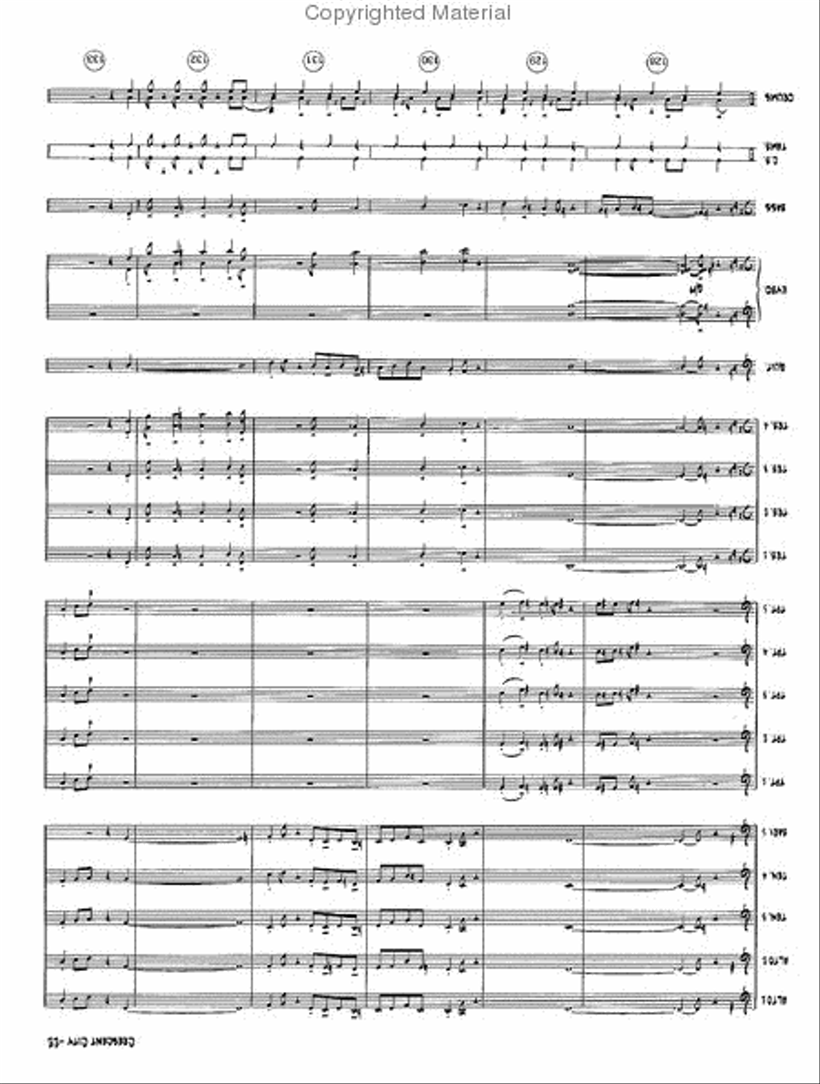 The Crescent City Stomp Jazz Ensemble scores gallery preview page 23