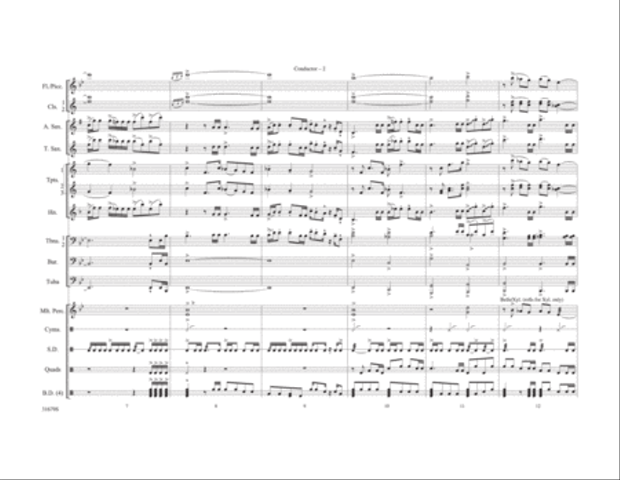 Silverado Silverado Marching Band scores gallery preview page 3