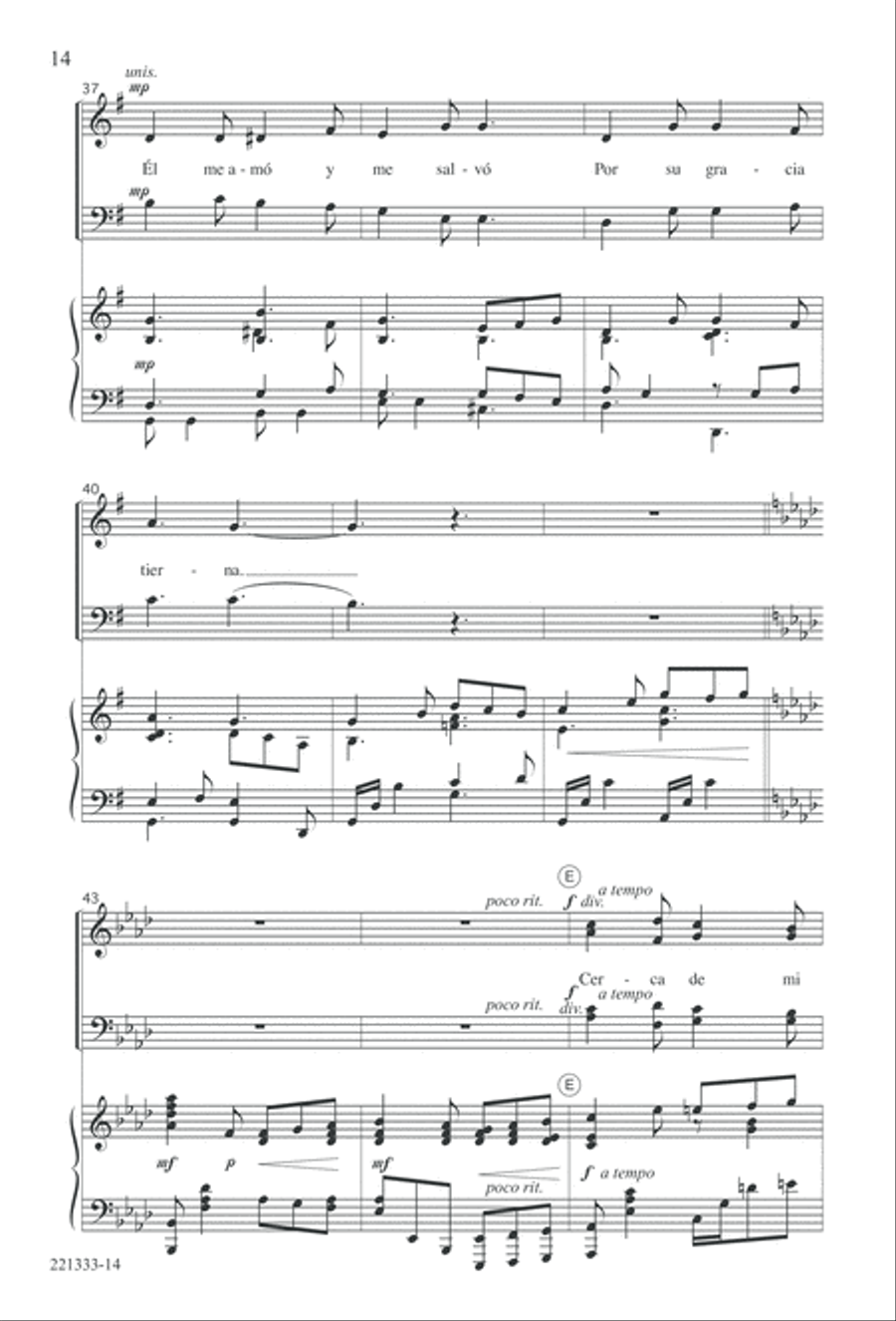 Siervos de Jesus Siervos de Jesus 4-Part scores gallery preview page 18