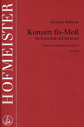 Konzert fis-Moll / KlA