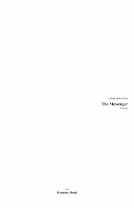 The Messenger (Romance for Voice And Orchestra) - Full Score Only - Score Only