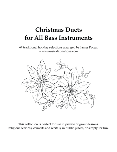 Christmas Duets for All Bass Instruments