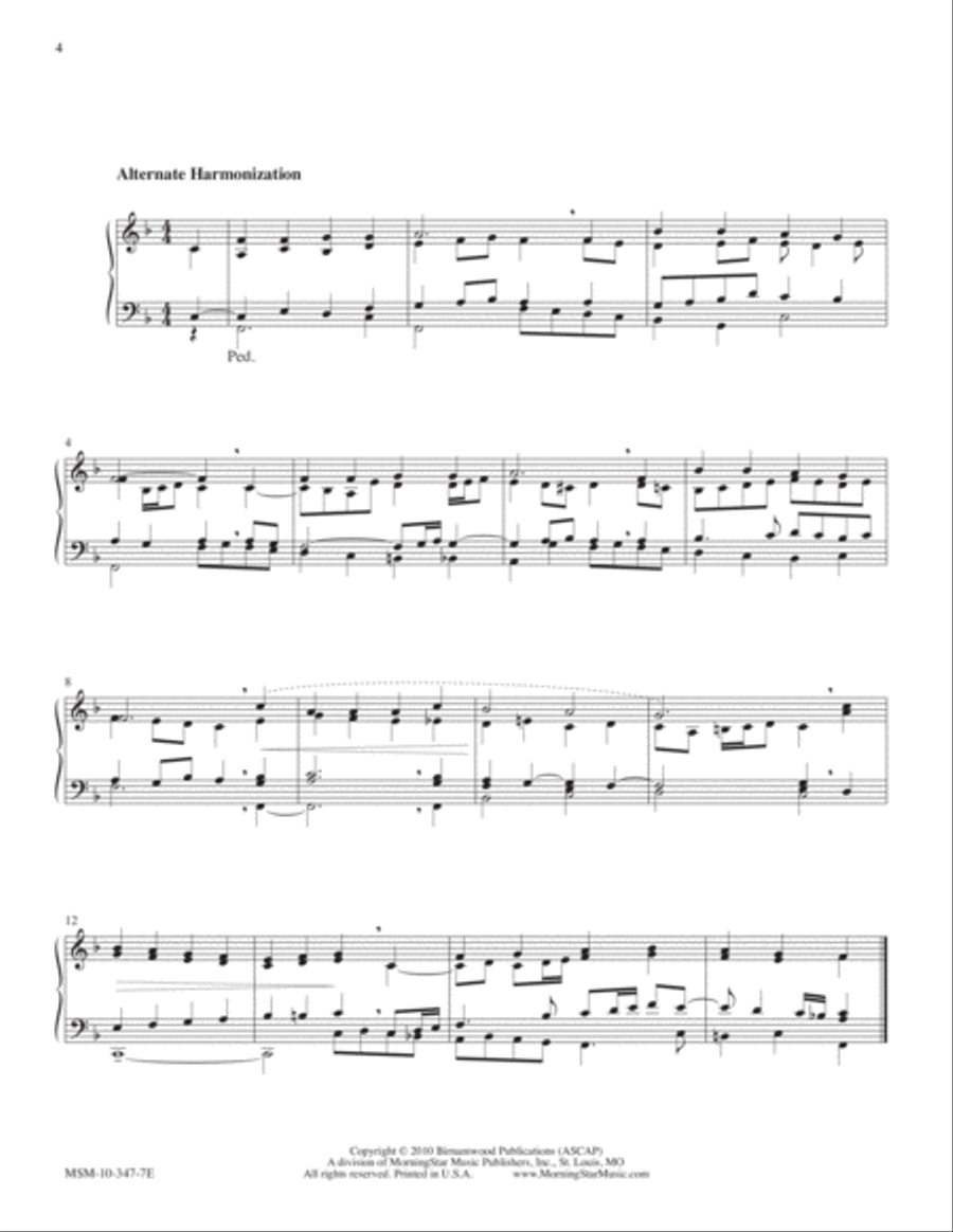 Rhosymedre Rhosymedre Organ scores gallery preview page 4