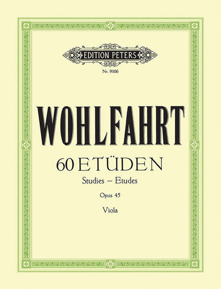 Etudes (60)(Arranged for Viola)