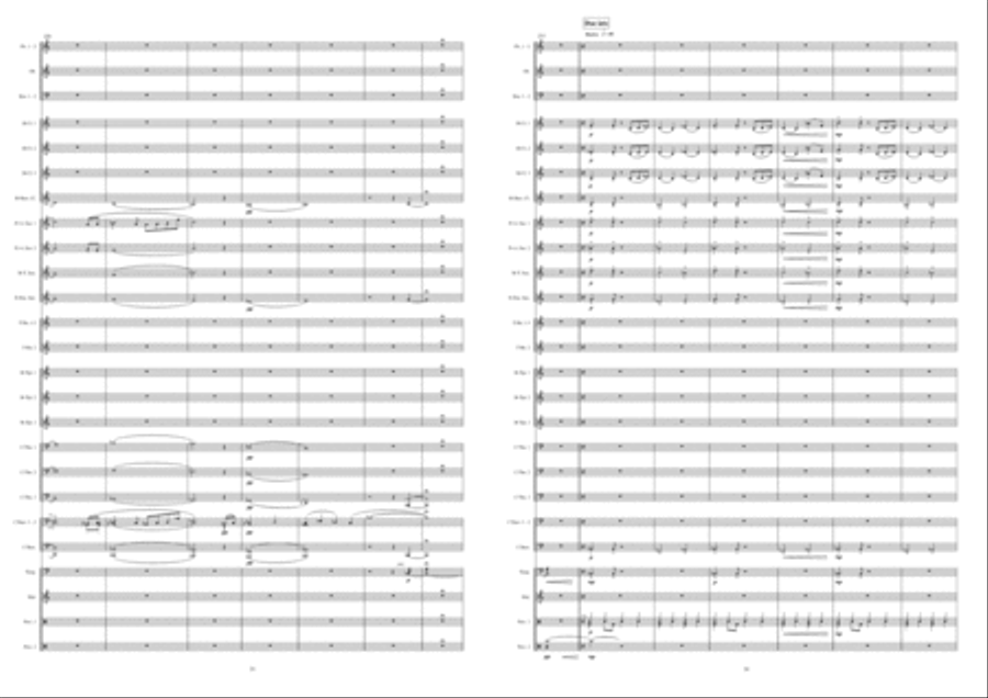 Musical Daens Suite Concert Band scores gallery preview page 18