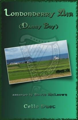 Book cover for Londonderry Air, (Danny Boy), for Cello Duet