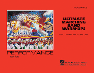 Book cover for Ultimate Marching Band Warm-Ups