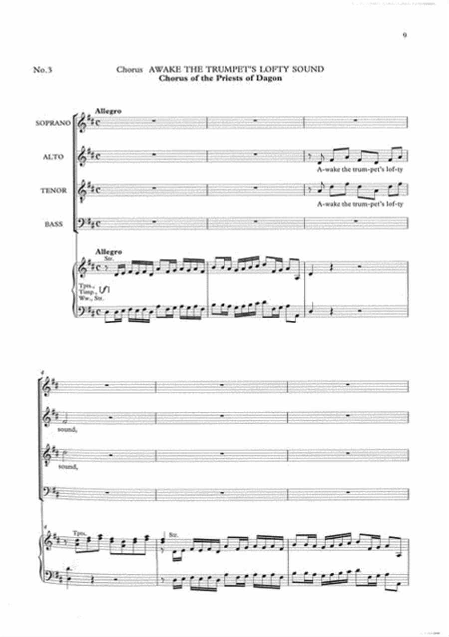 Samson Samson Choir scores gallery preview page 3
