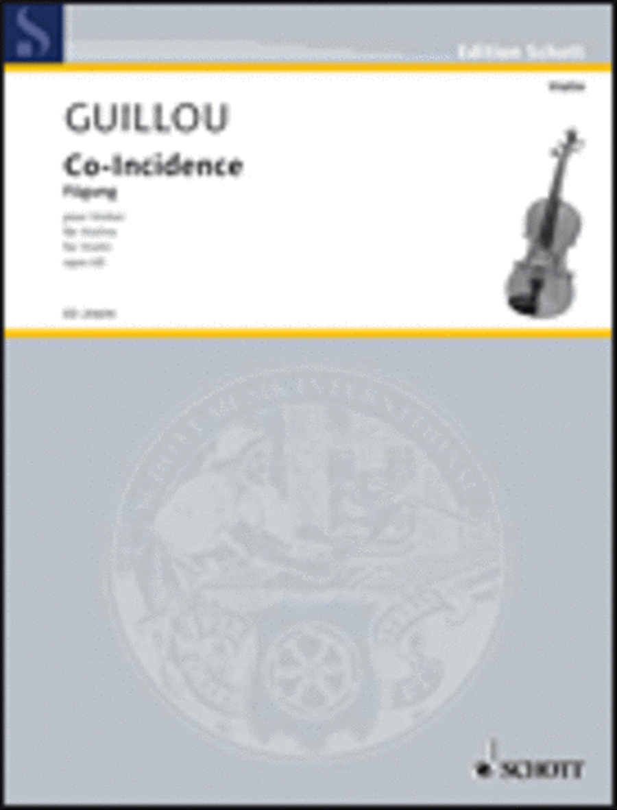 Co-incidence, Op. 63 Violin Solo scores gallery preview page 1