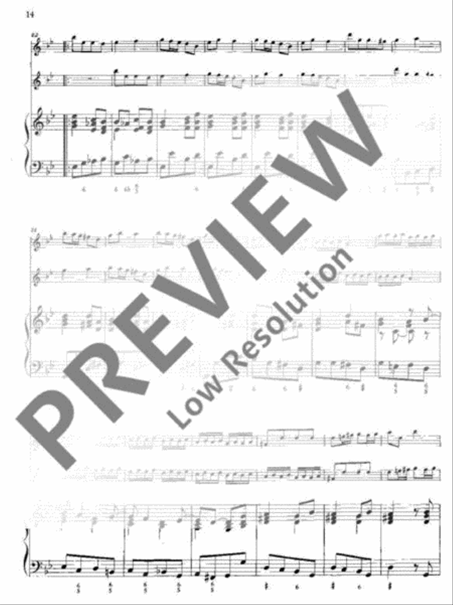 Six Sonatas Cello scores gallery preview page 15