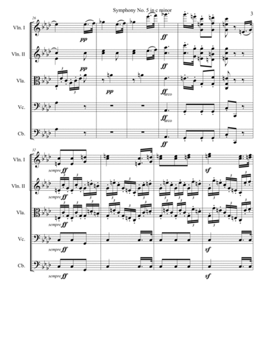 Symphony No. 5 in c minor, Movement 2