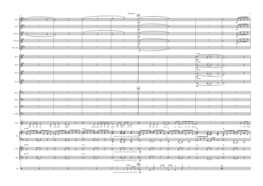Believe Jazz Ensemble scores gallery preview page 3