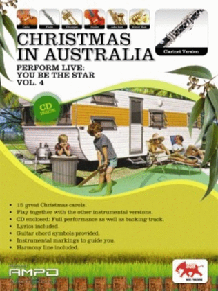 Perform Live 4 Christmas In Australia Clarinet Book/CD