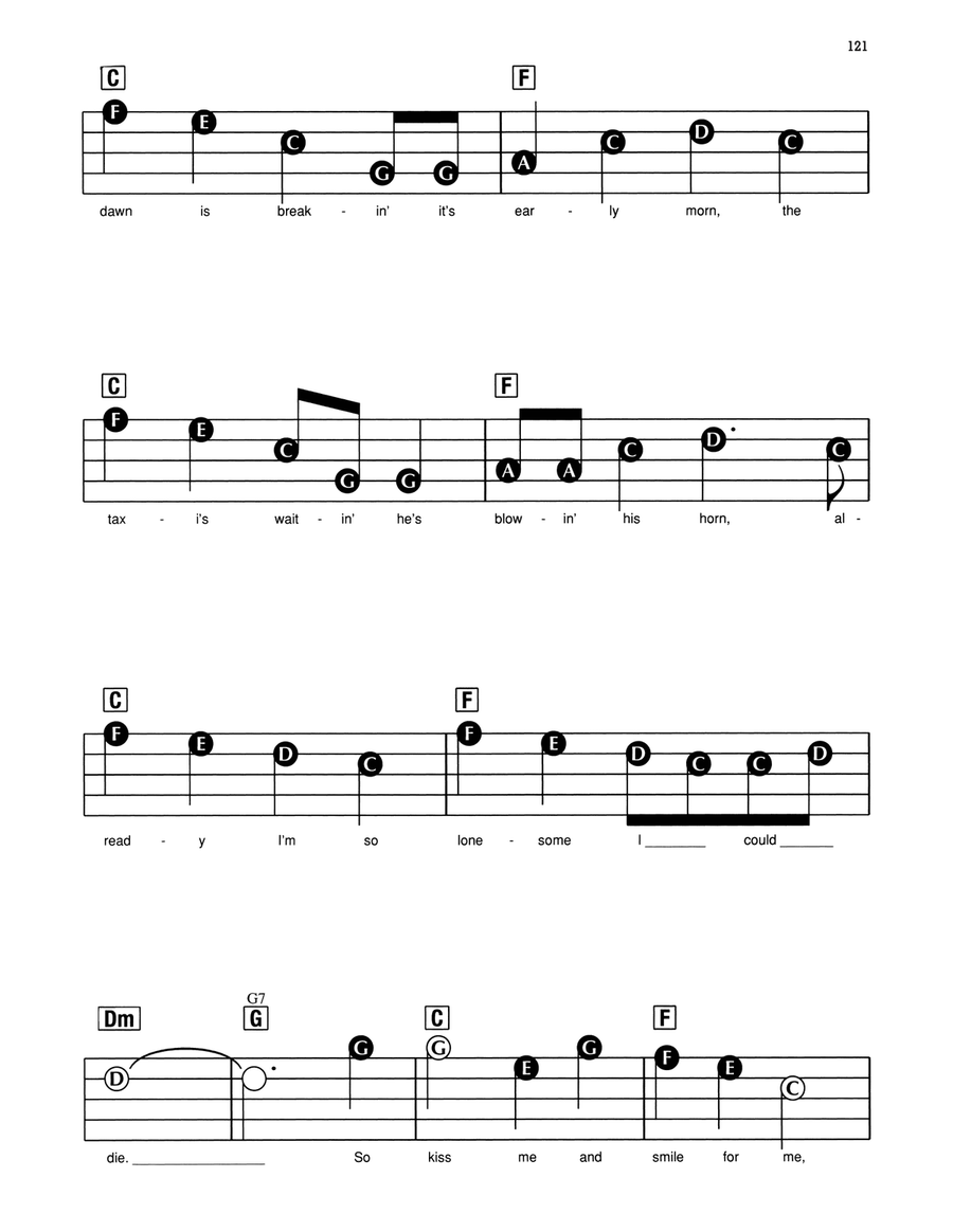 Leaving On A Jet Plane Electronic Keyboard scores gallery preview page 2