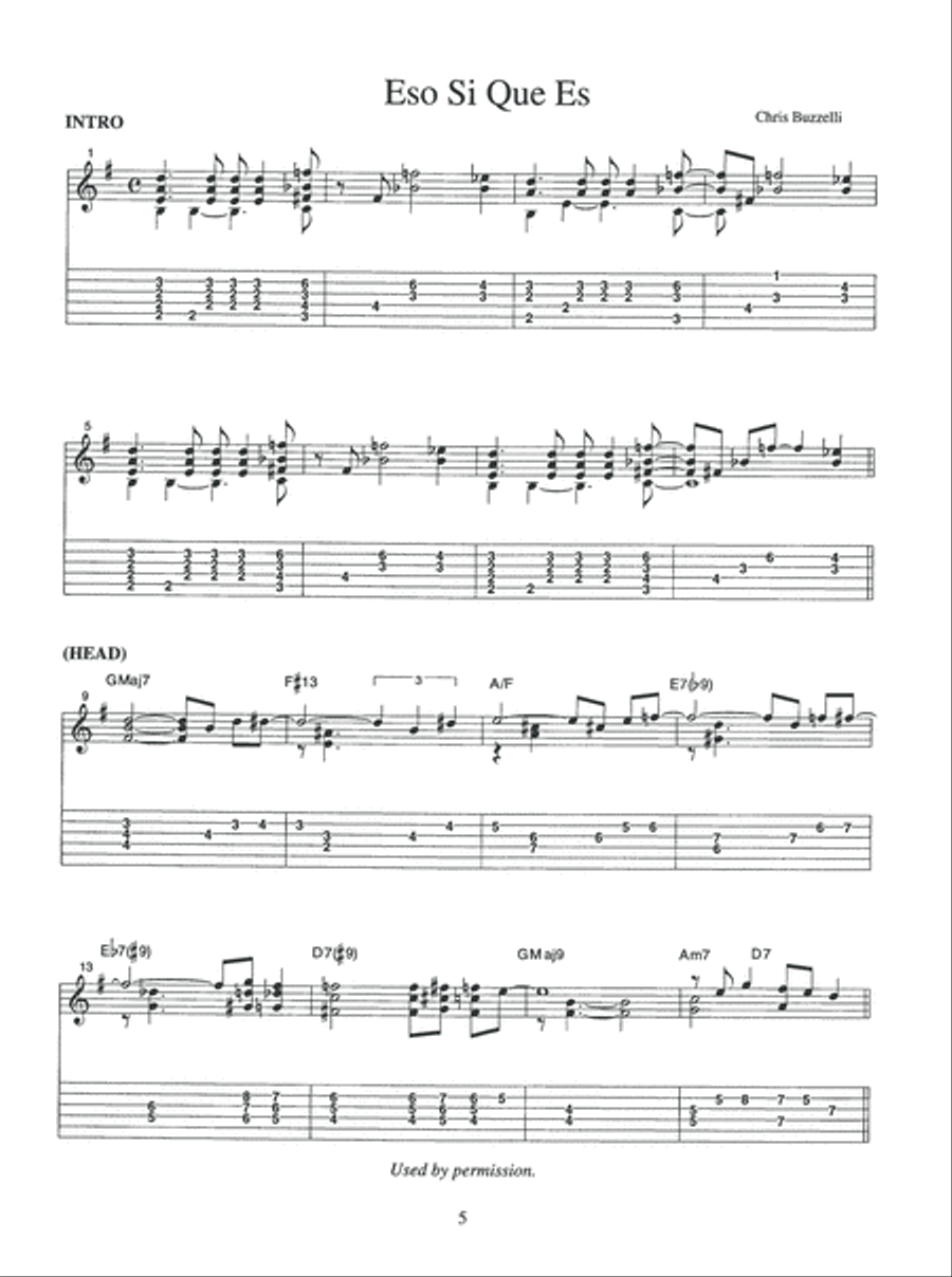 Master Anthology of Jazz Guitar Solos Volume 2 Electric Guitar scores gallery preview page 6