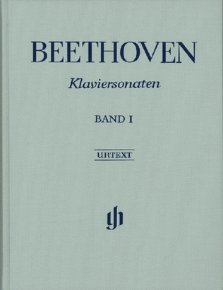 Book cover for Beethoven - Sonatas Book 1 Urtext Clothbound