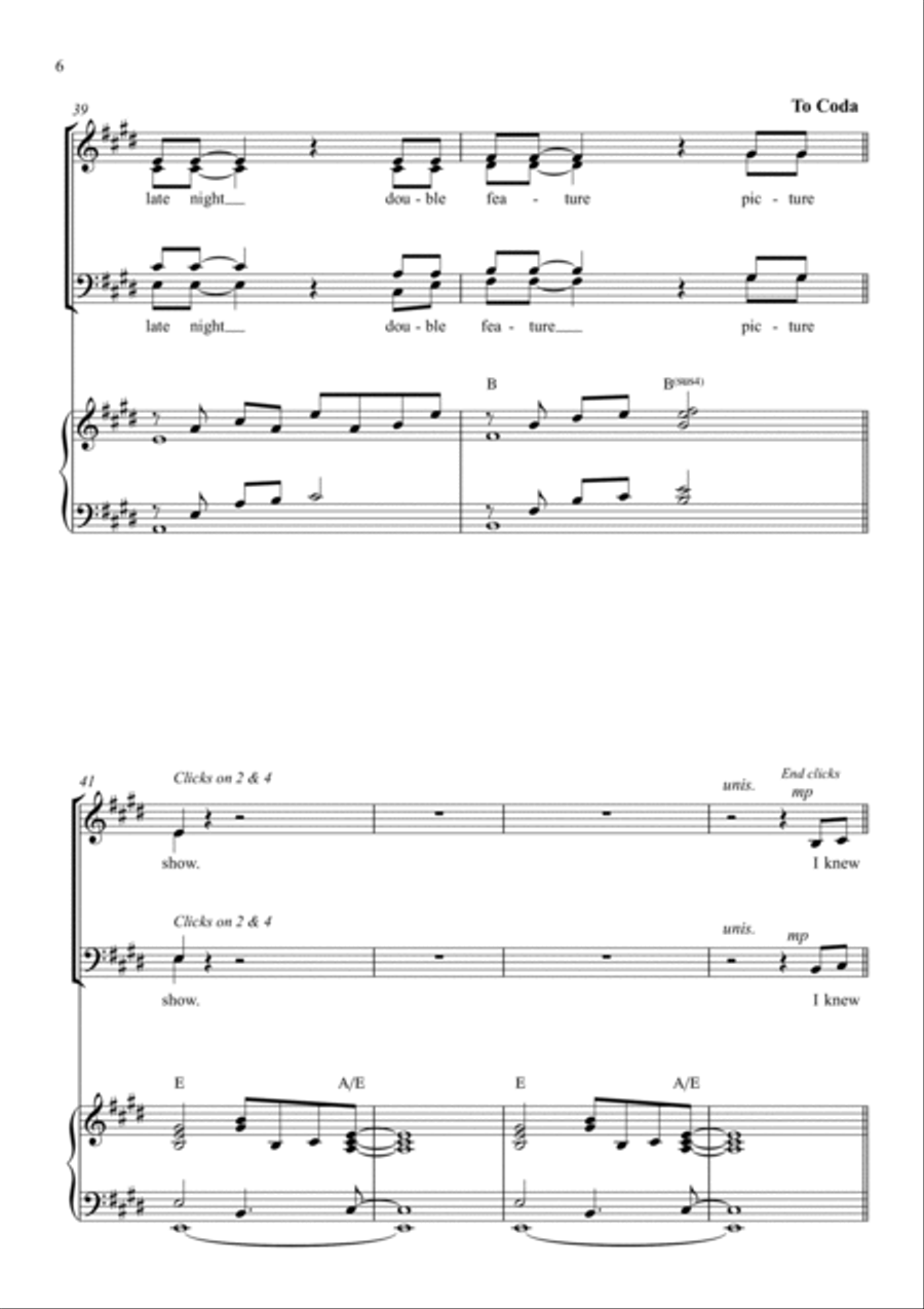 Science Fiction Double Feature 4-Part scores gallery preview page 6