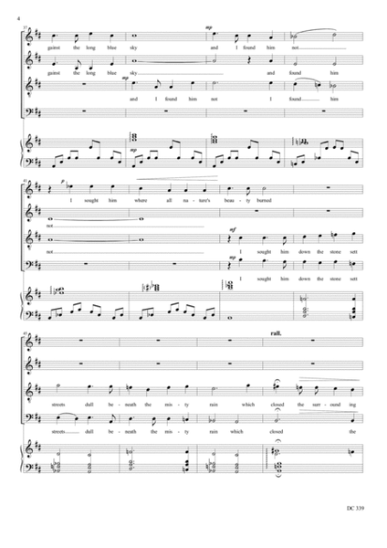 Christmas Song (SATB choir and piano) image number null