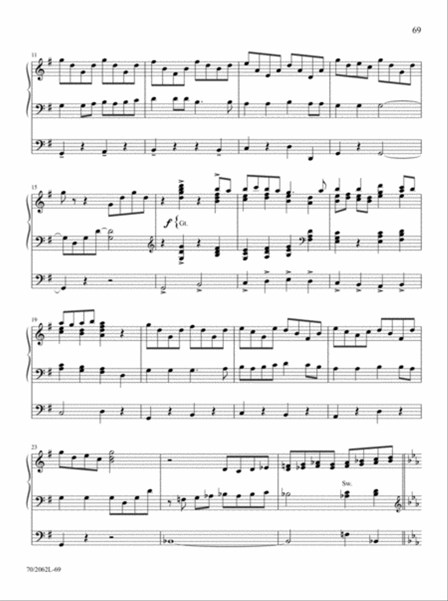 The Sacred Organ Library, Vol. 2 Organ Solo scores gallery preview page 40