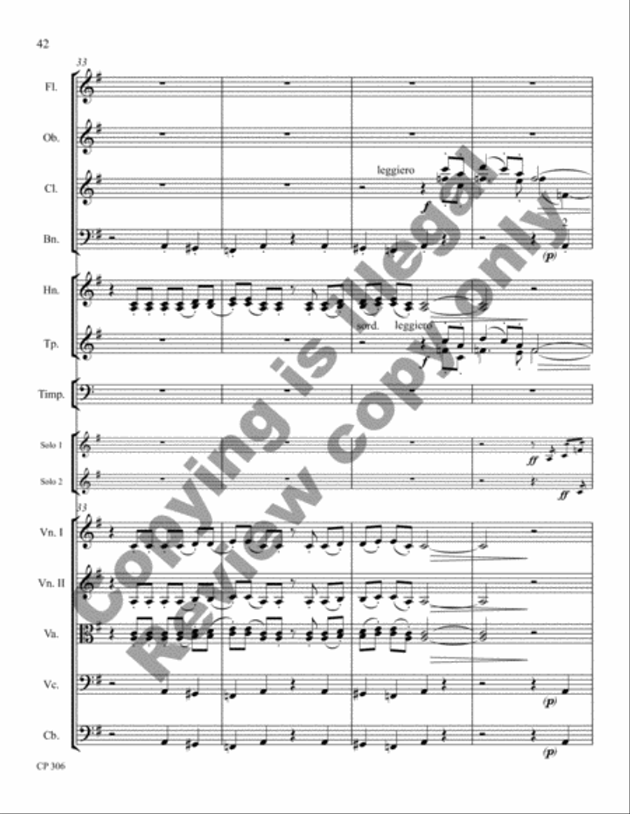 Little Suite Full Orchestra scores gallery preview page 122
