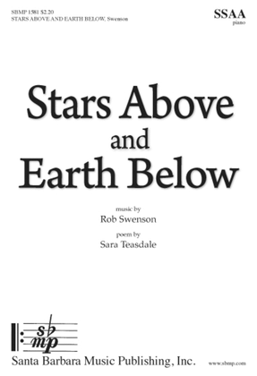 Book cover for Stars Above and Earth Below - SSAA Octavo