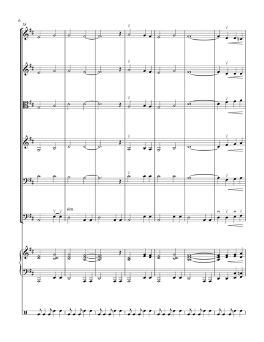 Senorita Fajita String Orchestra scores gallery preview page 6