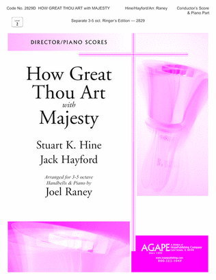 Book cover for How Great Thou Art with Majesty