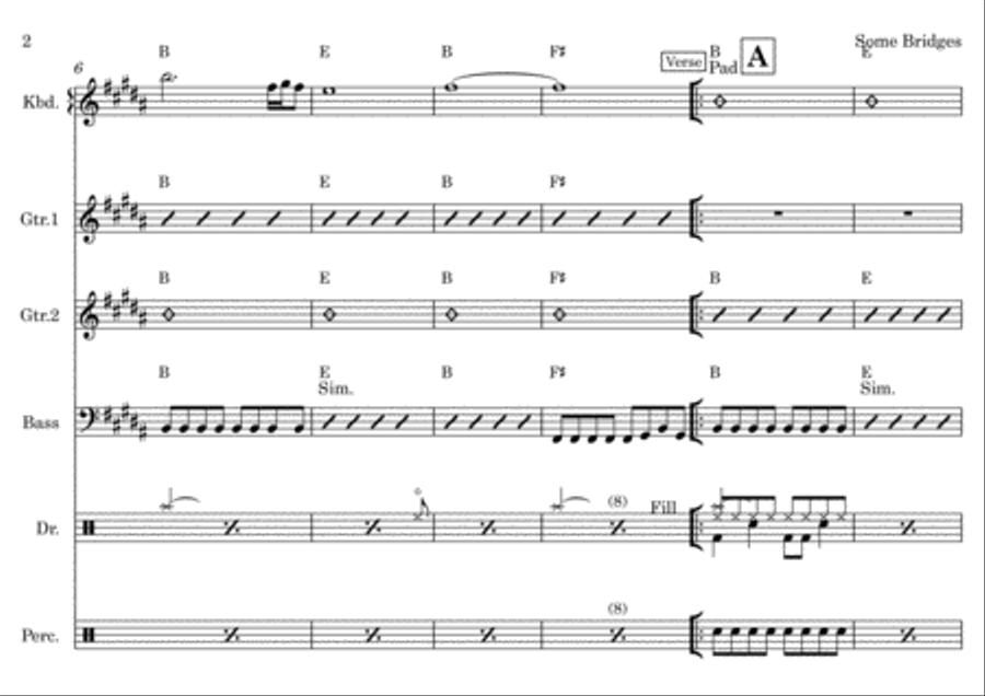 Some Bridges Bass Voice scores gallery preview page 2