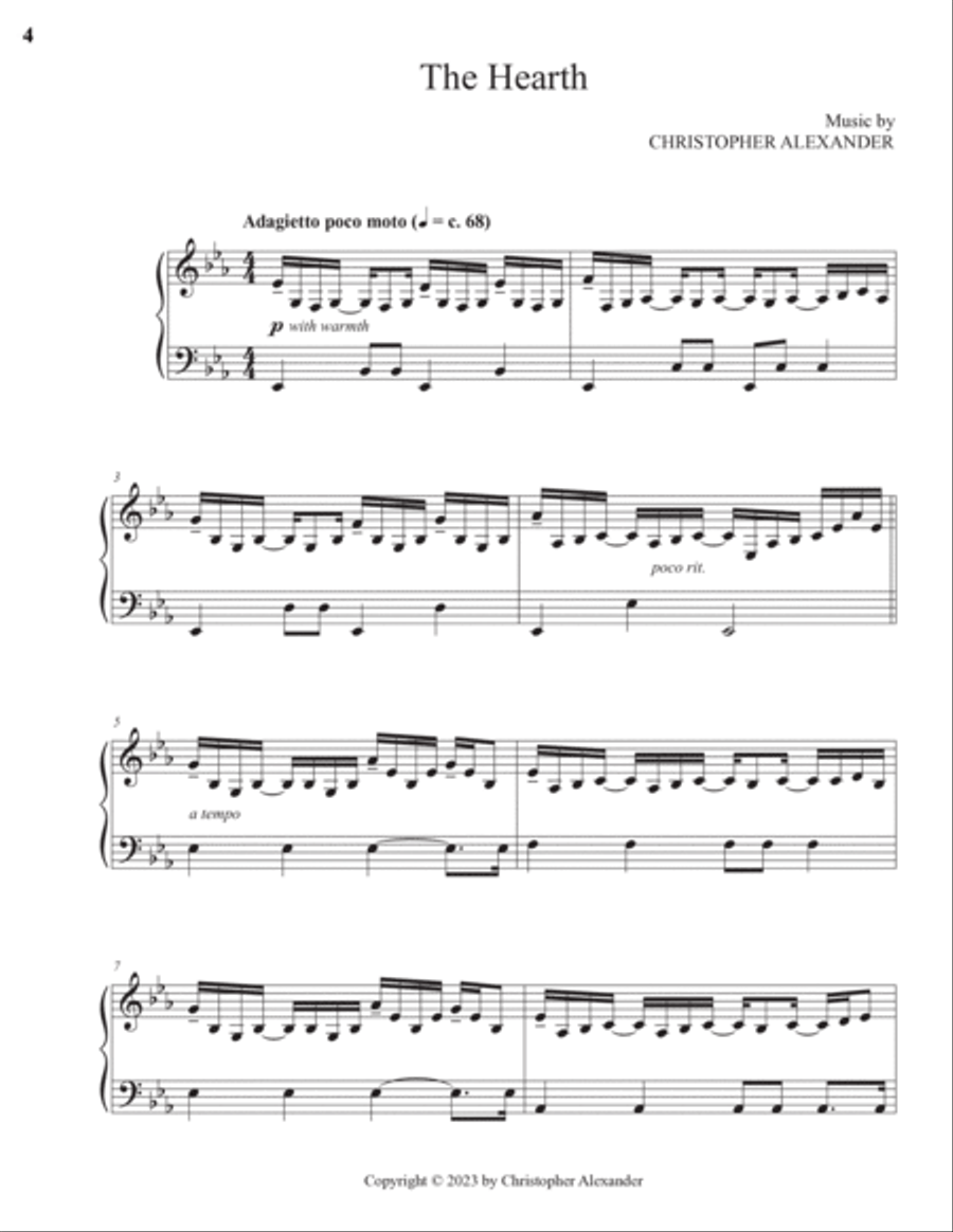 The Hearth Piano Solo scores gallery preview page 4
