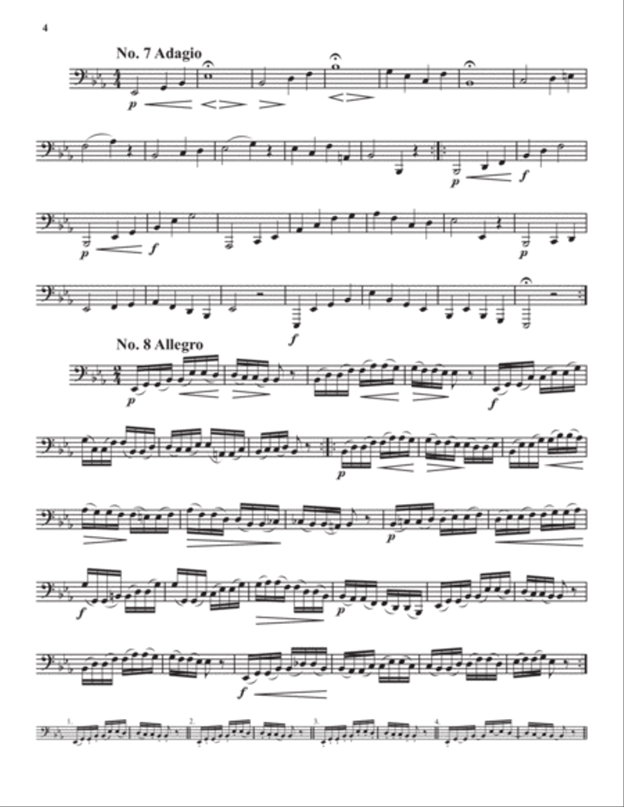 60 Etudes for Tuba 60 Etudes for Tuba Tuba scores gallery preview page 5