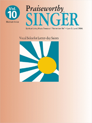 Praiseworthy Singer - Vol. 10 Acc. CD