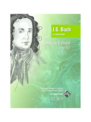 Book cover for Sonata in G major BWV 1027