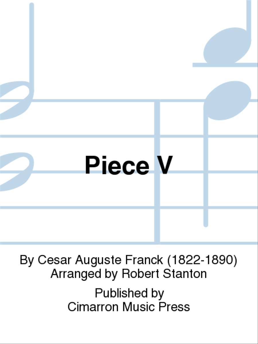 Piece V Piece V Saxophone Quartet scores gallery preview page 1