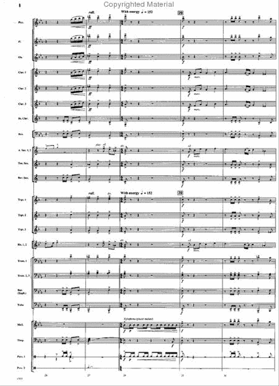 A Vision of Majesty Concert Band scores gallery preview page 7