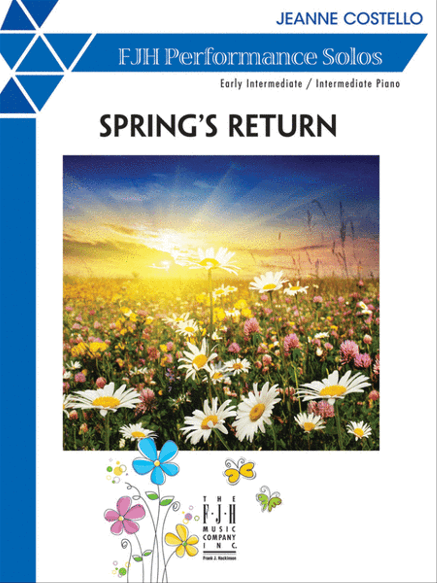 Spring's Return Piano Solo scores gallery preview page 1
