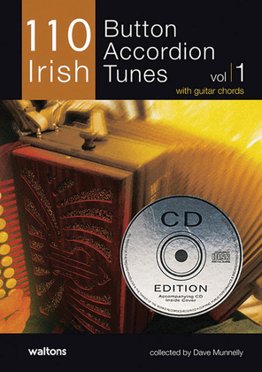 Book cover for 110 Irish Button Accordion Tunes