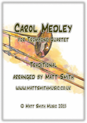Book cover for Carol Medley - TROMBONE QUARTET