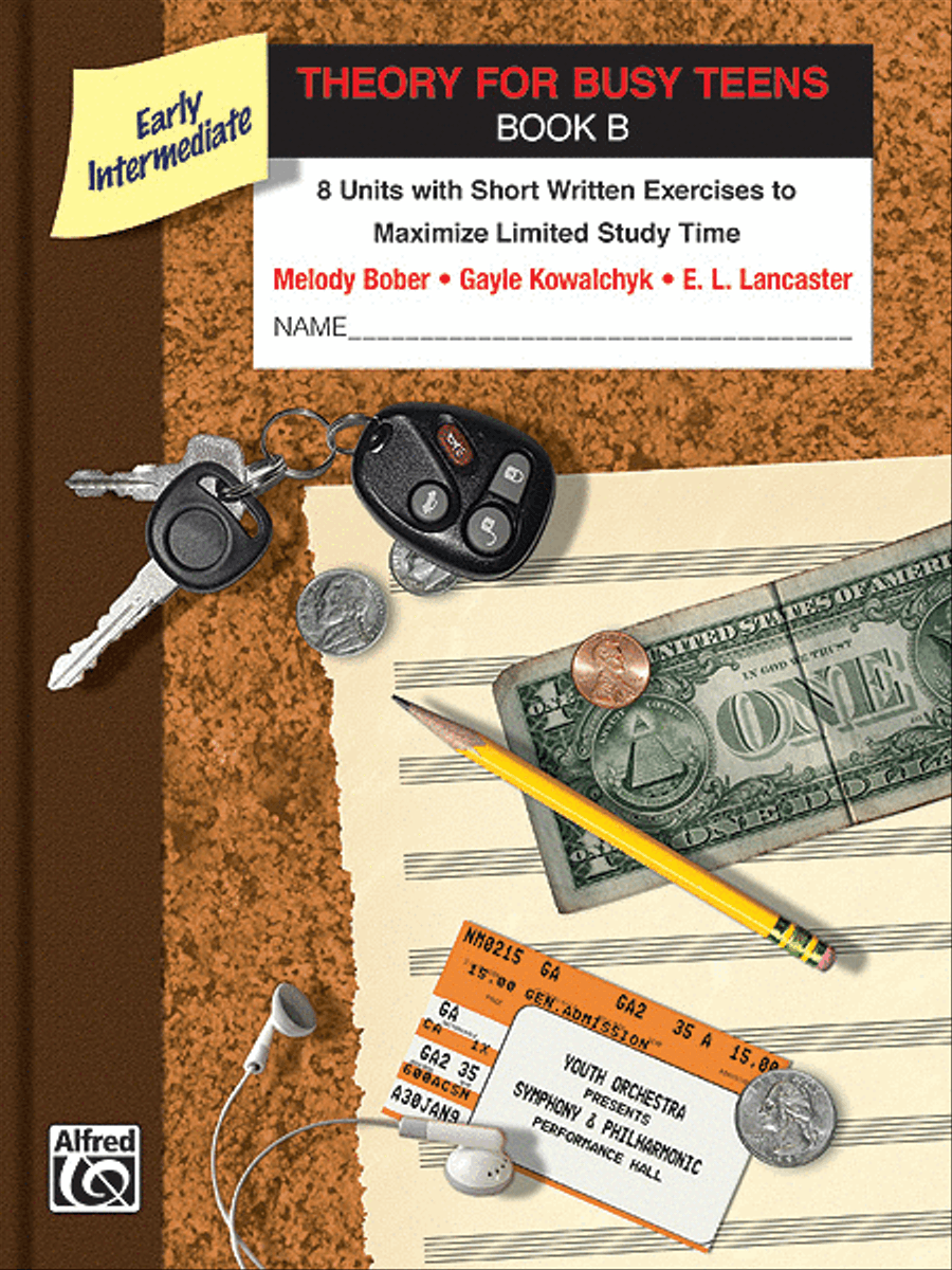 Theory for Busy Teens, Book B Piano Method scores gallery preview page 1